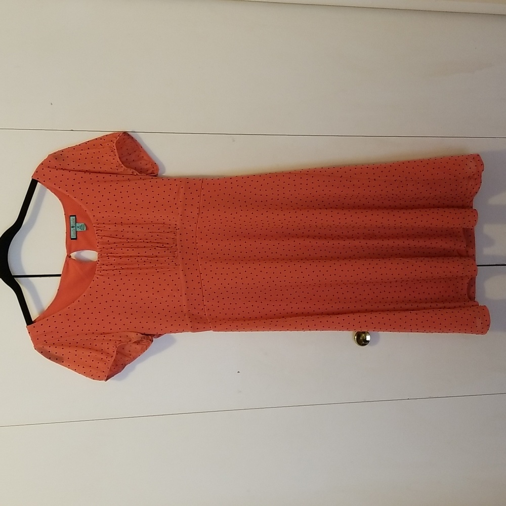 Boutique Pink Polka Dot Dress